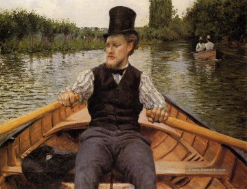  gustave - Ruderer Impressionisten Gustave Caillebotte